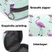 Flamingo Period Pouch - Portable Tampon Storage Bag | Feminine Product Organizer for Teens - Multicoloured - Buy Online on GoSupps.com