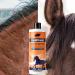 Whnbuij Mane and Tail Shampoo Horse Shampoo | 500 ml DEOP DEOURISH AND DETANGLER CONSEngler - Bath and shower solution coat cleaner adds shine detangles repels dirt - Buy Online on GoSupps.com