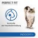 Perfect Fit Indoor Cat Food - Anti-Hairball Chicken & Peas in Sauce 12x85g Portions for Adult Cats - Buy Online on GoSupps.com
