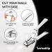 Swissklip Nail Clippers for Men and Women - Premium Quality Finger Nail Clippers - Top-rated in the Market - Buy Online on GoSupps.com