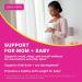 Pink Stork DHA Prenatal Multivitamin - Supports Baby's Brain & Nervous System with Omega 3 Fish Oil - 60 Capsules - Buy Online on GoSupps.com