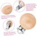 30-Piece Natural Beech Wood Pacifier Clip Set for DIY Teething Toys - Buy Online on GoSupps.com