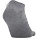 Under Armour Adult Essential Lite No Show Socks 6-Pack - Gray Assorted Large - Buy Online on GoSupps.com