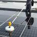 Solar Photovoltaic Panel Cleaning Robot 3.5/5.5/7.5meters Telescopic Rod Water Spray Cleaning Equipment Brushless Motor Roof Water Brush Power Tool 3.5M