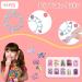 Kids Nail Polish Set with Nail Dryer & Manicure Tools - Spa Toys for Girls Ages 7-12 - Glitter Fake Nails & More - Buy Online on GoSupps.com