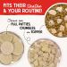 Stella & Chewy's Freeze Dried Raw Dinner Patties Grain Free Dog Food Protein Rich Duck Duck Goose Recipe - 5.5 Oz - Buy Online on GoSupps.com