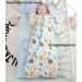 Chilsuessy Organic Cotton Baby Winter Sleeping Bag 3.5 Tog with Detachable Sleeves - Happy Forest 6-18 Months - Buy Online on GoSupps.com