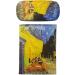 Buy Premium Vincent Van Gogh Caf Terrace at Night Oil Painting Eyeglass Case & Microfiber Cloth - Art-Inspired Accessories for Safe Eyewear - International Shipping Available - Buy Online on GoSupps.com
