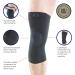 Neo-G Large Black Knee Support Sleeve - Compression Brace for Running, Sports & Daily Wear - Sprains, Strains, Joint Pain Relief - Breathable Material - Size L (38-43 cm) - Buy Online on GoSupps.com