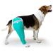 After Surgery Wear Hip and thigh protective cover for dogs recovery cuff for dogs of veterinarians recommended worldwide (large blue-green) Large Petrol