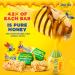 Buy BON BEE Honey Bunchies - All Natural Honey Bars | Healthy Breakfast & Nutrition Bars | Coconut Almond Variety (4 x 1.4oz) - International Shipping Available - Buy Online on GoSupps.com