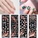 Feather Nail Art Stamping Kit - 4 Templates, Stamper, Scraper, Dreamcatcher Plates for DIY Manicure - Style 1 - Buy Online on GoSupps.com