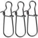 100 Pack Black Duo Lock Snaps Stainless Steel Fishing Tackle Kit - Sizes 0-8, Test 26LB-220LB - USA Made, Solid Rings, Nice Snap Swivel - 0#-26LB-100PCS - Buy Online on GoSupps.com