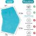 Moisturizing Heel Socks 2 Pairs Gel Lined Fuzzy Toeless Spa Socks Skin Softening Footcare Treatment Socks for Cracked Heels Dry feet Foot calluses Sock (SFDFN001) - Buy Online on GoSupps.com