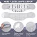EGJoey Breathable Back Brace for Lower Back Pain Relief - Men and Women Support Belt for Improved Posture - Comfortable Large White Posture Corrector - Buy Online on GoSupps.com