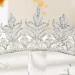 AW BRIDAL Crystal Pearl Queen Crown - Wedding Tiara for Bride - Princess Crown for Pageant, Prom & Birthday - Silver Bridal Headband - Buy Online on GoSupps.com