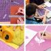 18x12 Self Healing Cutting Mat - Non-Slip PVC Double Sided 5-Ply A3 Art Craft Mat - Rotary Mat for Quilting, Sewing, Crafts - Precision Scrapbooking Project - Pink/Purple - Buy Online on GoSupps.com