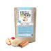 Lower -Carb* crunchy apple cinnamon ice mix - creamy ice cream with erythritus organic without sugar additive only 3 g usable carbohydrates - keto without maltit - gluten -free organic - 125 g organic workout