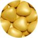 One-in Chocolate Hearts Pearl 500g - Premium Wedding & Baptism Candy Gold Medals & Dragees - Buy Online on GoSupps.com