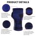 Buy Abyon Compressive Wrist Bandages - 2 Pack for Arthritis & Sports Protection (Men Blue) - Right & Left Hand Support - Buy Online on GoSupps.com