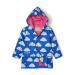 Hatley Girls' Printed Raincoat 8 Years Colour Changing Cheerful Clouds