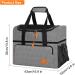 YEEGO DIRECT Bowling Bag for 2 Balls & Shoes | Padded Divider & EVA Cups | Men's Size 16 | Bowling Tote - Buy Online on GoSupps.com