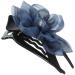 Beaupretty Rhinestone Hair Clip Modeling Flower Head Miss Fabric Blue