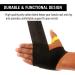 Everlast Hand Wraps Black 120 Inch - Premium Boxing Hand Wraps - Buy Online on GoSupps.com