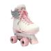 Circle Society Classic Pink Vanilla Roller Skates | Adjustable Indoor & Outdoor Kids Skates - Size 3-7 US - Buy Online on GoSupps.com