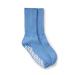 Diabetic Socks - Non Skid/No Slip Grip Hospital Socks - Unisex 2 Pack - Secure Steps Medium Blue
