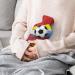 Football Hot Water Bottle with Plush Cover - Hand Warmer for Adults & Children | 26.5x15.3cm - International Shipping Available - Buy Online on GoSupps.com