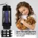 Bite Shield Bug Zapper 800V UV Light Lure Fly Mosquito Insect Trap Killer for Indoor and Outdoor 5.6 Ft AC Power Cord Electronic Fly Zapper for Moths Gnats Patio Home Backyard Camping Black - Buy Online on GoSupps.com
