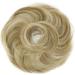 CAISHA Synthetic Fiber Hairpiece Scrunchie Updo Slightly Wavy Blond Mix #25H613 G37B - Buy Online on GoSupps.com