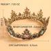 Vintage Baroque Queen Crown - Colorful Princess Tiara for Women - Perfect for Christmas, Wedding, Prom - Shop Now! - Buy Online on GoSupps.com