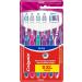 Colgate Zigzag Toothbrush Set - 6 Pack with Cross Bristles for Optimal Interdental Cleaning Bacteria Removal Fresh Breath & Tongue Cleaner - Buy Online on GoSupps.com