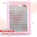 Wispy Cluster Lashes 180Pcs 9-12MM | Natural Individual C Curl Eyelash Clusters | Super Thin Band Wispy Lash Extensions - Buy Online on GoSupps.com