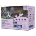 Bozita Multibox Mixpack beef turkey lots of chicken reindeer - snacks in sauce 12x85g Pouch Portion bag - grain -free wet food for adult cats meat menu in sauce