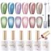 Gellen Cat Eye Gel Nail Polish Kit - Makaron Cat Eye Gel Polish Kit 6 Colors Soak off UV LED Nail Gel Kit 10ml Makaron Series - Buy Online on GoSupps.com