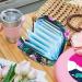 Blooming Cactus Menstrual Bag for Women - Portable Succulent Storage Pouch with Zipper for Teens & Girls - Buy Online on GoSupps.com