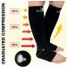 WHOTAY 2 Pairs Plus Size Toeless Compression Socks Wide Calf 20-30mmHg - Black 3XL - Buy Online on GoSupps.com