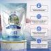 Pure Flourish Celtic Salt 600g - 100% Organic Unrefined Light Grey Salt | Rich in 82+ Essential Minerals | Hand Harvested from France - Buy Online on GoSupps.com