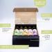 Timber Taste Vinegar & Oil Gift Set for Women - 5 Exquisite Essential Food Oils - Perfect Mother's Day Gift Box - Vitalizing Kochbox Set (5x40ml) - Buy Online on GoSupps.com
