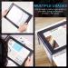 EASYLEE A4 Full Page 3X Reading Magnifying Glass with 12 LED Lights Handheld or Hands Free Magnifier PVC Fresnel Lens with Stand & Lanyard Vision Aid for Books Newspapers USB or Battery - Buy Online on GoSupps.com