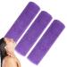 Tuxxjzm Long Mesh Bath Sponge Mesh Wash Cloth for Body - Nylon Mesh African Mesh Cloth Shower Net Scrubber - Elastic Bath Sponges 3 Pieces for Daily Use Bathing Women Purple