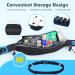 Jimkan Triathlon Start Number Band | Waterproof Running Belt with Storage Bag & Gel Holders for Triathlon Marathon & Running (Black) - Buy Online on GoSupps.com