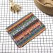 HAPYLY Pack of 4 Assorted Cotton and Hemp Pre-Cut Fat Quarters Quilt Fabric 50x70CM - Multicolor - Buy Online on GoSupps.com