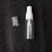 kuou 3 pcs Spray Bottle Set 20ML Transparent Fine Mist Sprayer Bottles Plastic Empty Refillable Atomiser with Flip Caps-BPA Free PET Plastic Holiday Travel Bottle White - Buy Online on GoSupps.com