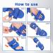 TYYIHUA Resting Hand Splint | Stroke Recovery Hand Brace with Finger Support for Carpal Tunnel Arthritis & Metacarpal Breaks - Left Hand Therapy Equipment - Buy Online on GoSupps.com