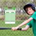 PHYSIZZ Dry Erase Baseball Coaches Clipboard - Double-Sided Coach Lineup Marker Board for Baseball & Softball - Buy Online on GoSupps.com