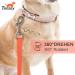 Toozey Waterproof Training Leash for Dogs - 5m/10m/15m/20m Towline with Hand Loop & Mesh Pocket - Robust Neon Orange Leash for All Dog Sizes - Buy Online on GoSupps.com